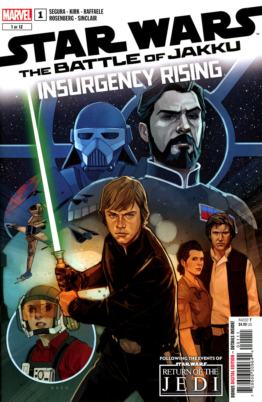 Star Wars Battle Of Jakku Insurgency Rising #1 Cover A Regular Phil Noto Cover