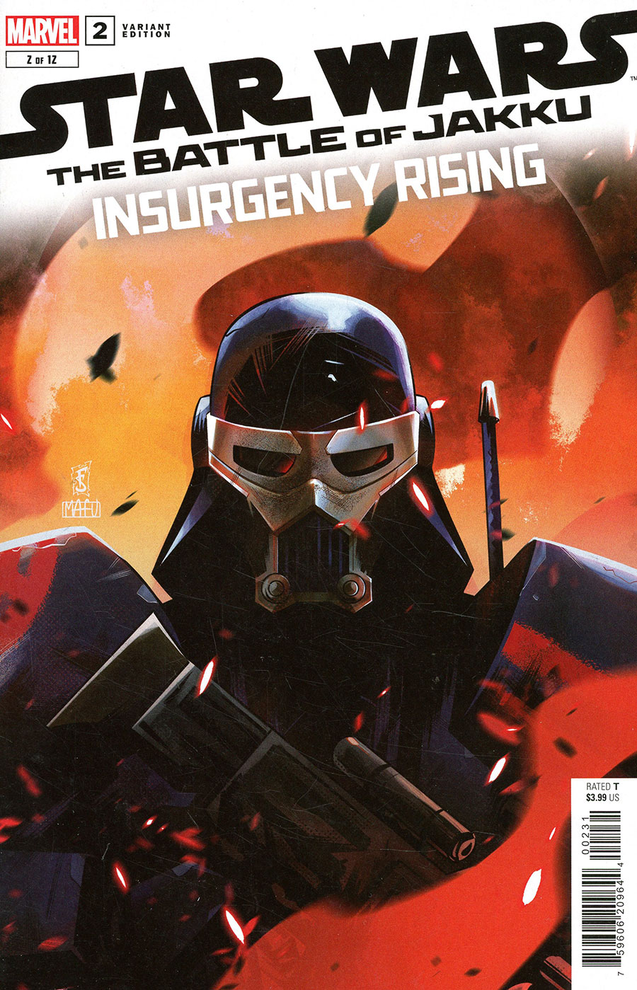 Star Wars Battle Of Jakku Insurgency Rising #2 Cover C Variant Federico Sabbatini Cover (Limit 1 Per Customer)