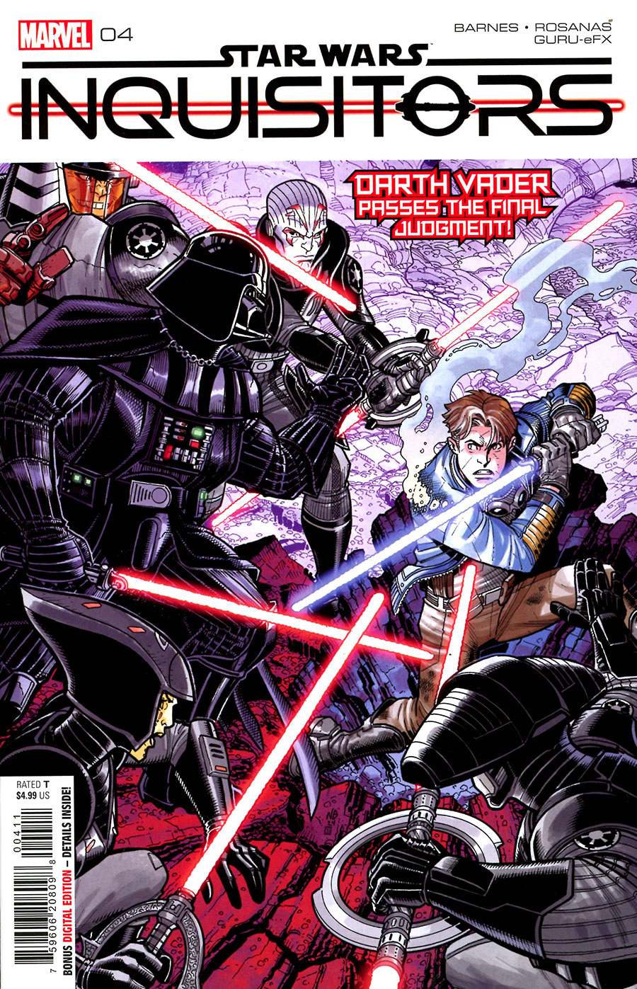 Star Wars Inquisitors #4 Cover A Regular Nick Bradshaw Cover