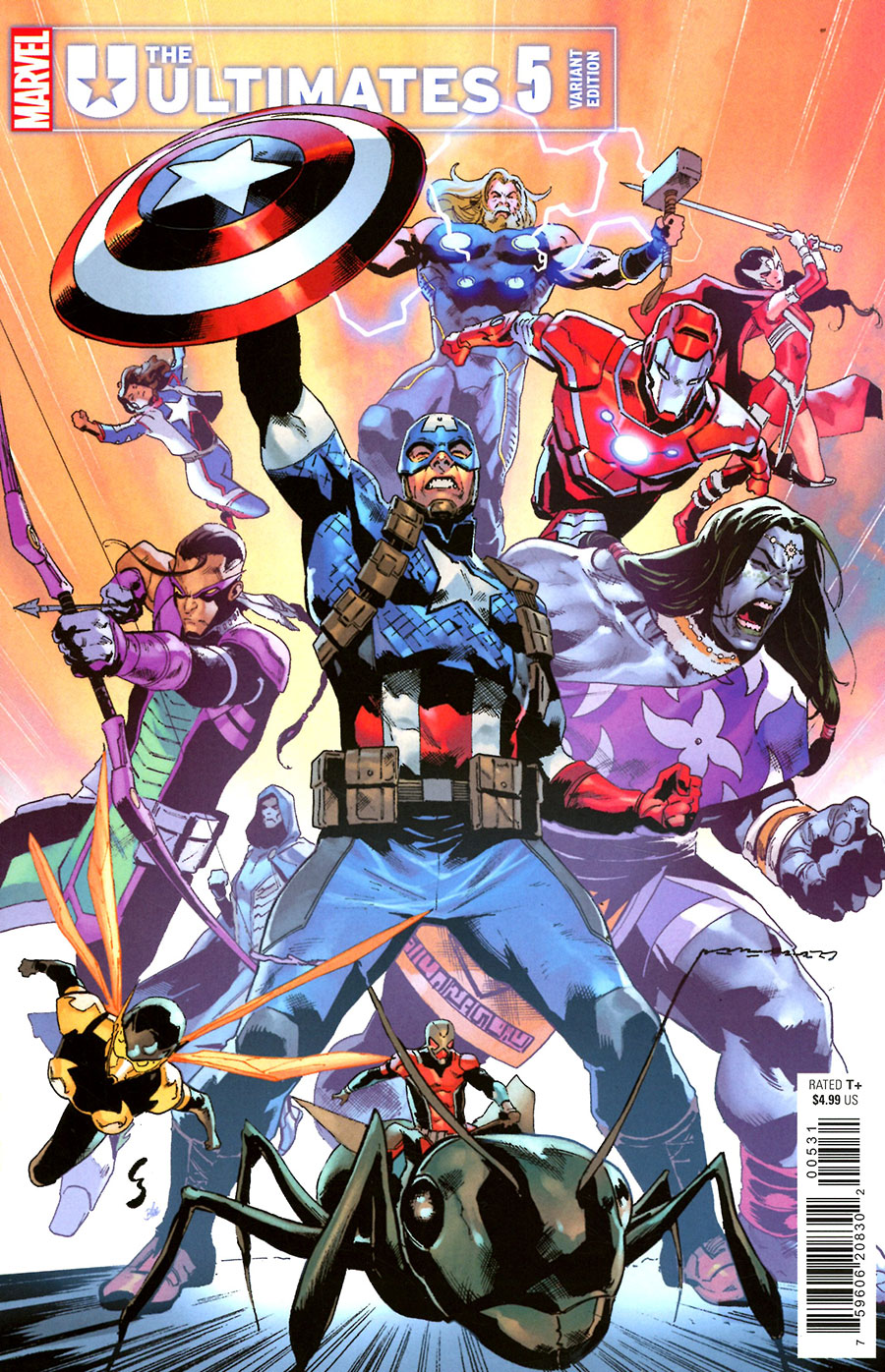 Ultimates Vol 5 #5 Cover C Variant Geoff Shaw Cover