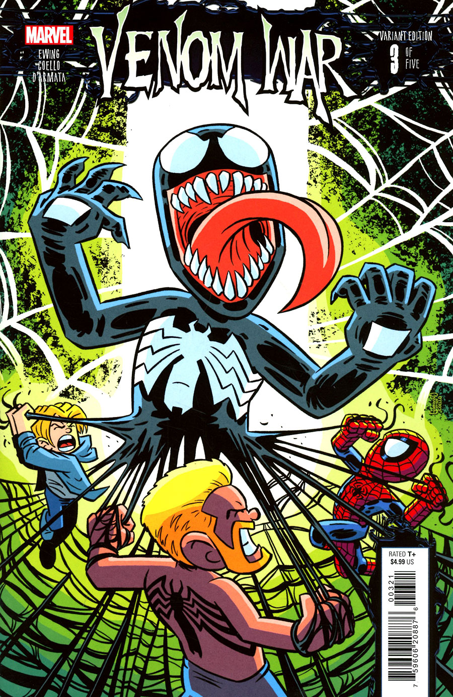 Venom War #3 Cover E Variant Chris Giarrusso Cover
