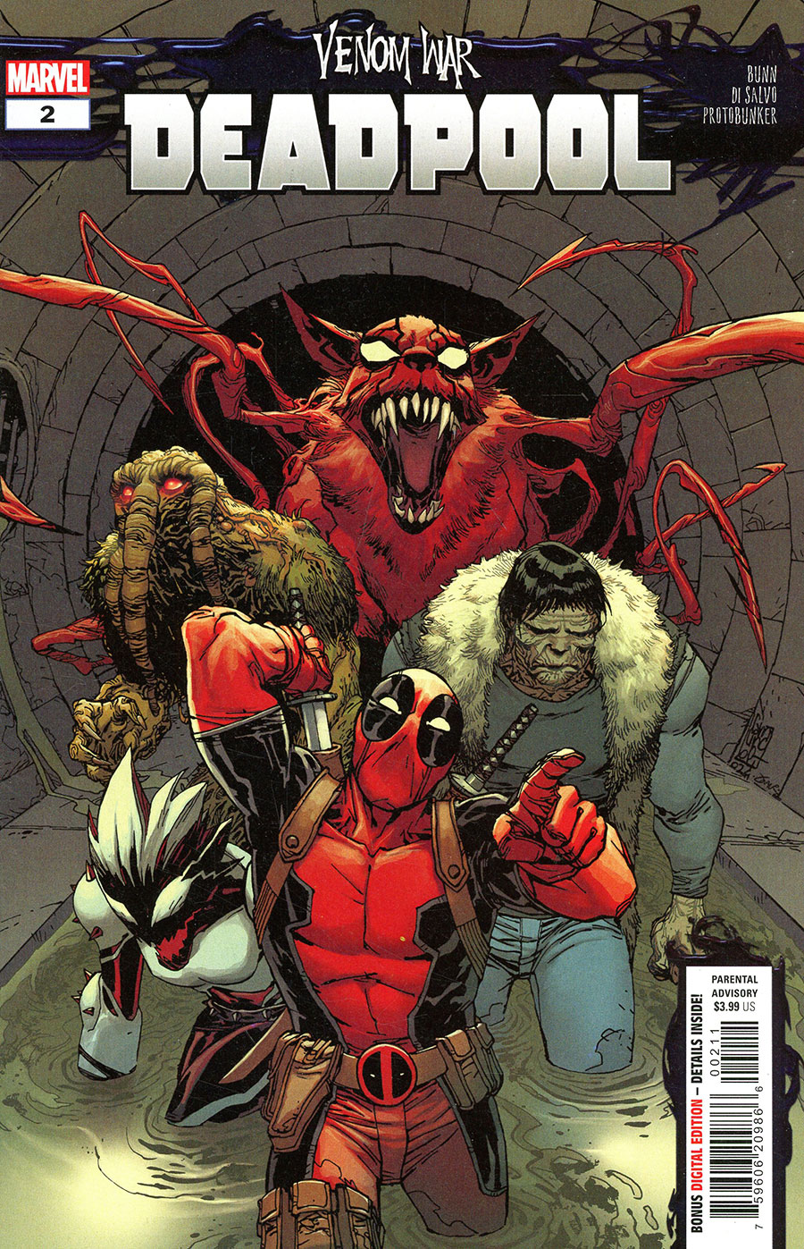 Venom War Deadpool #2 Cover A Regular Giuseppe Camuncoli Cover