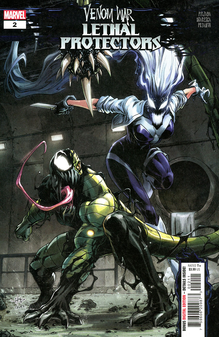Venom War Lethal Protectors #2 Cover A Regular Creees Lee Cover