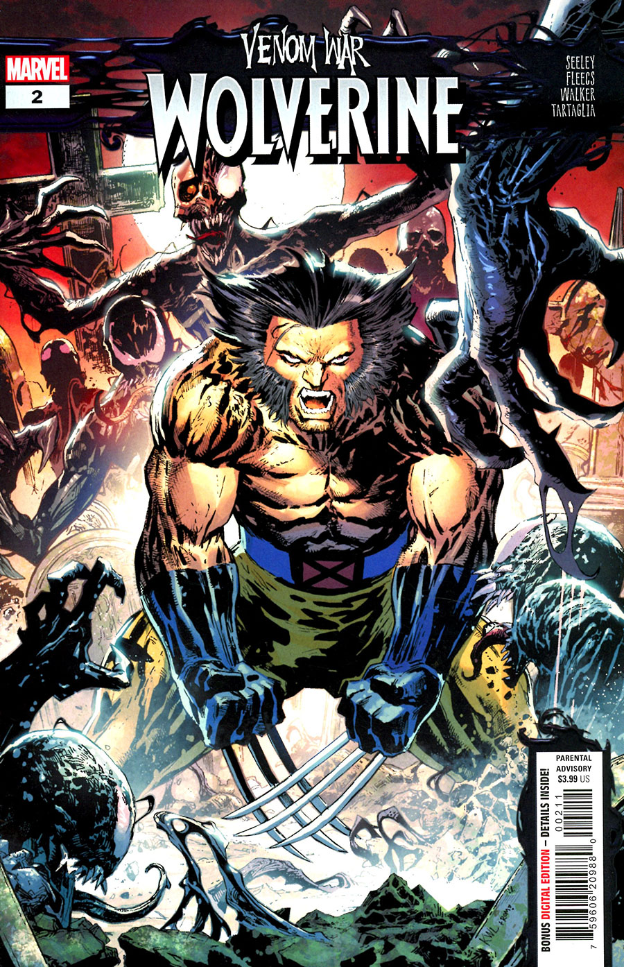 Venom War Wolverine #2 Cover A Regular Ken Lashley Cover