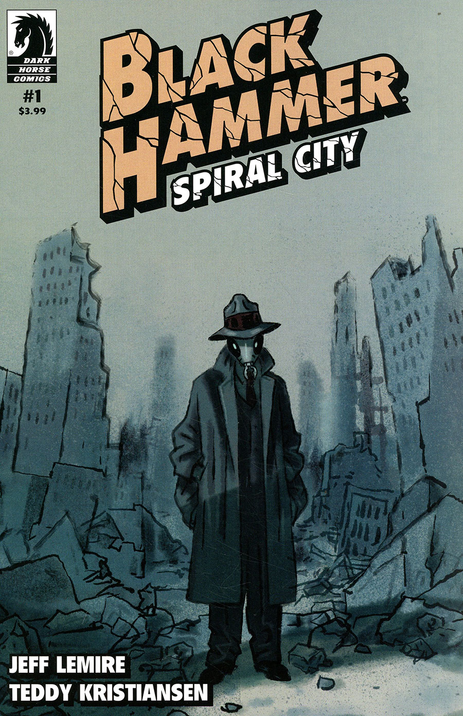 Black Hammer Spiral City #1 Cover A Regular Teddy H Kristiansen Cover