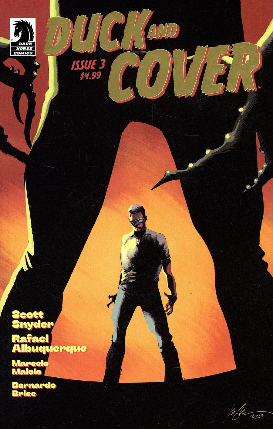 Duck And Cover #3 Cover B Variant Rafael Albuquerque Cover