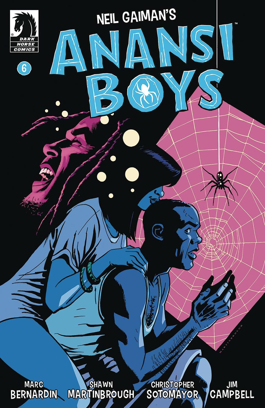 Neil Gaimans Anansi Boys I #6 Cover B Variant Shawn Martinbrough Cover