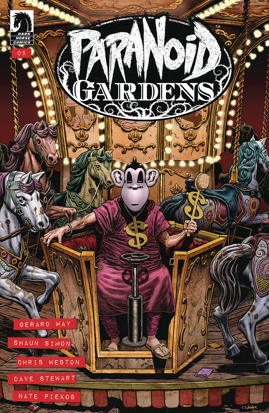 Paranoid Gardens #5 Cover A Regular Chris Weston Cover