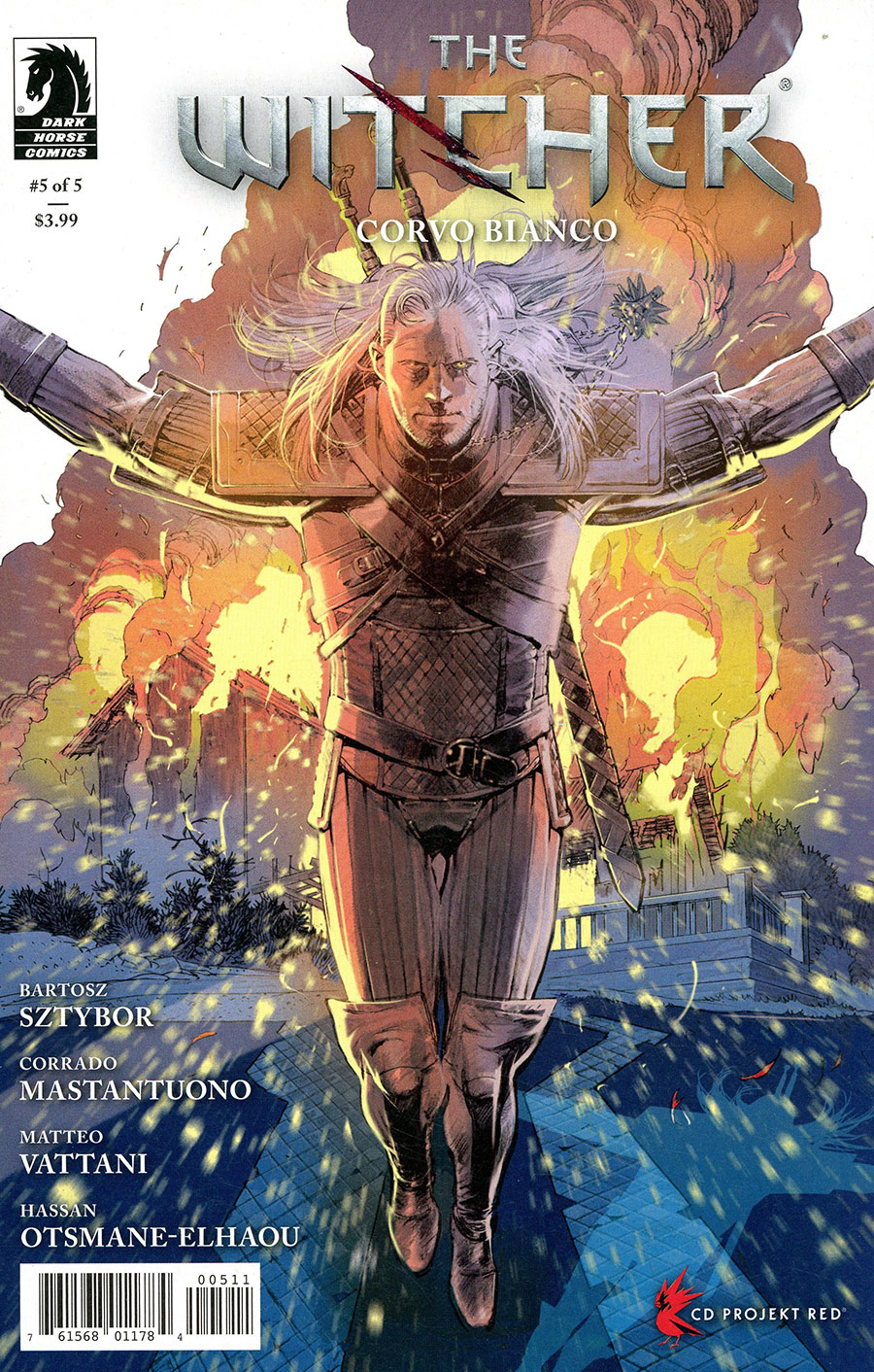 Witcher Corvo Bianco #5 Cover A Regular Corrado Mastantuono Cover