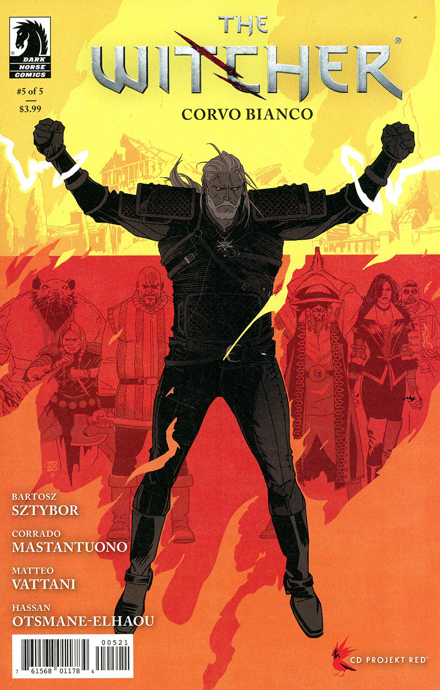 Witcher Corvo Bianco #5 Cover B Variant Tonci Zonjic Cover