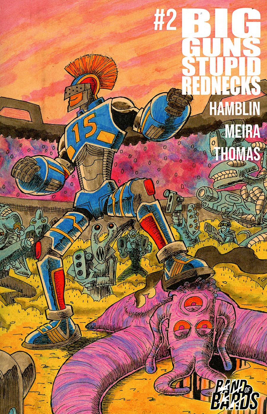 Big Guns Stupid Rednecks #2 Cover B Variant Mariana Meira Cover