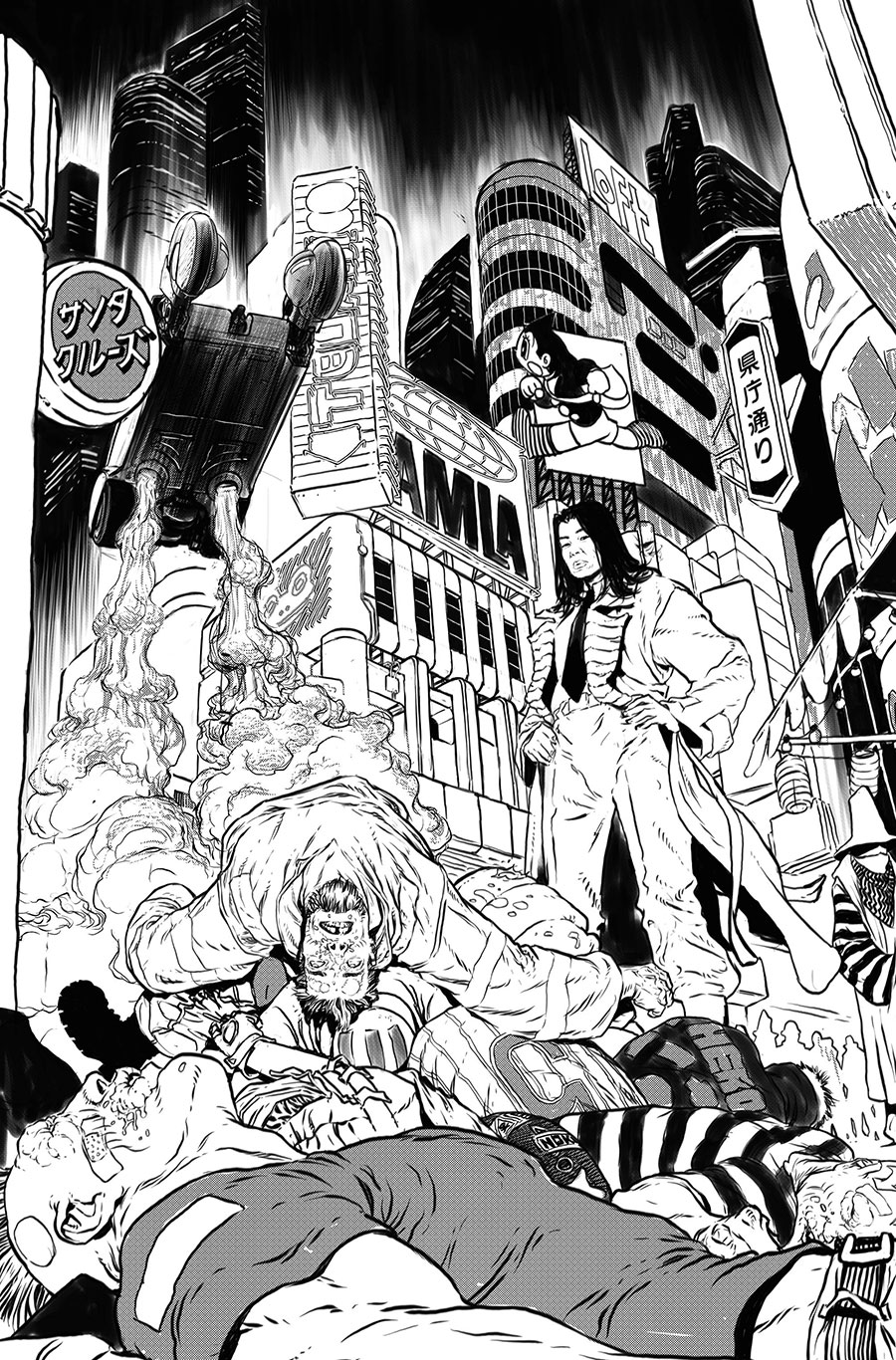 Blade Runner Tokyo Nexus #1-4 Mariano Taibo Covers Pack