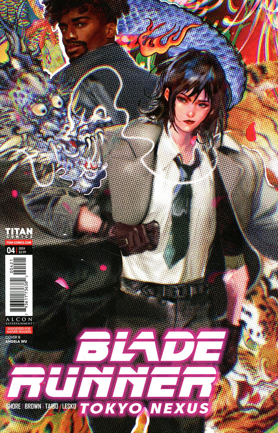 Blade Runner Tokyo Nexus #4 Cover B Variant Angela Wu Cover