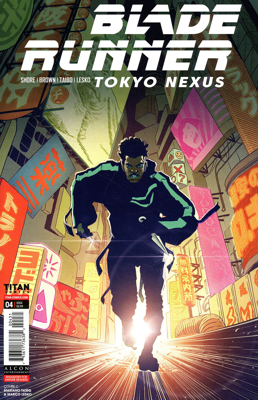 Blade Runner Tokyo Nexus #4 Cover C Variant Mariano Taibo Cover