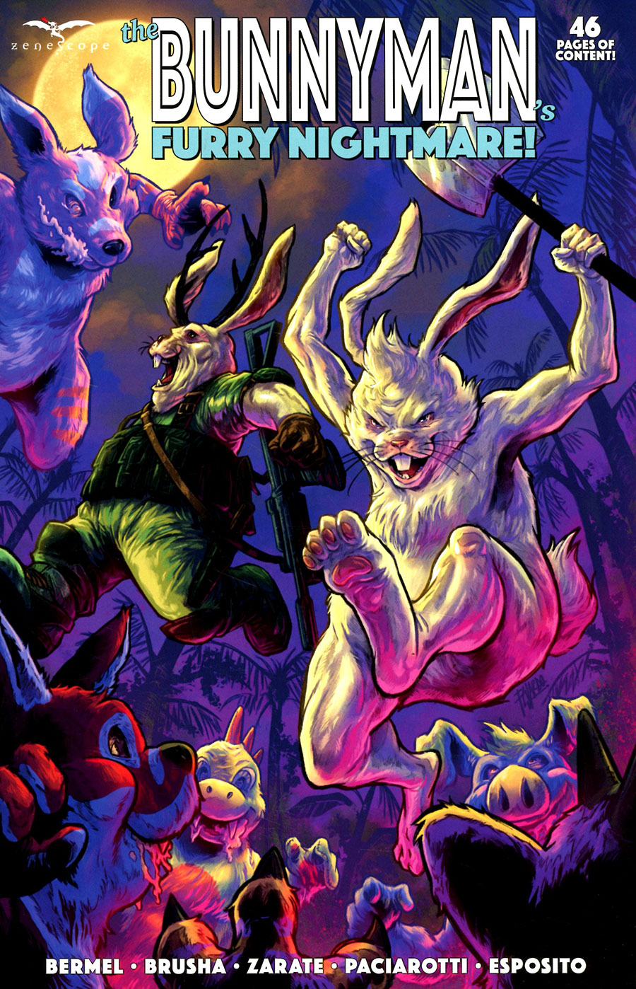 Bunnymans Furry Nightmare #1 (One Shot) Cover A Guillermo Fajardo
