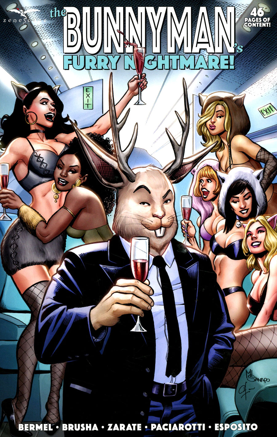 Bunnymans Furry Nightmare #1 (One Shot) Cover E Maria Laura Sanapo