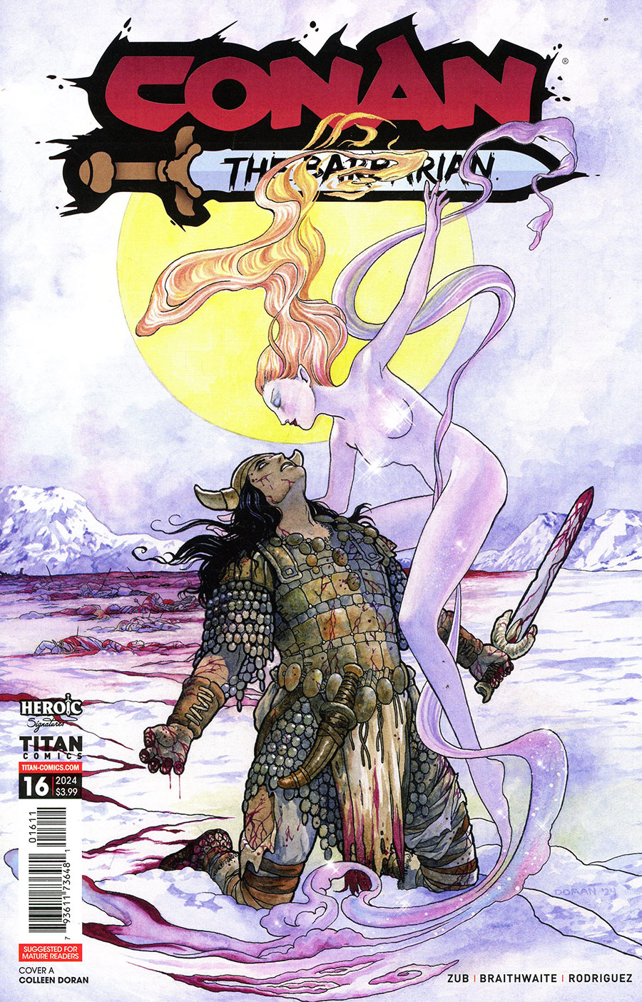 Conan The Barbarian Vol 5 #16 Cover A Regular Colleen Doran Cover