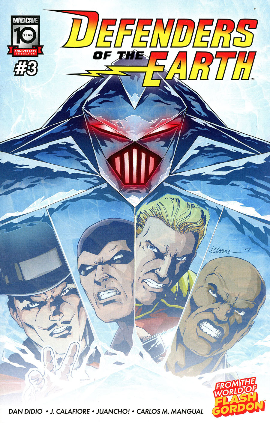 Defenders Of The Earth Vol 2 #3 Cover A Regular Jim Calafiore Cover