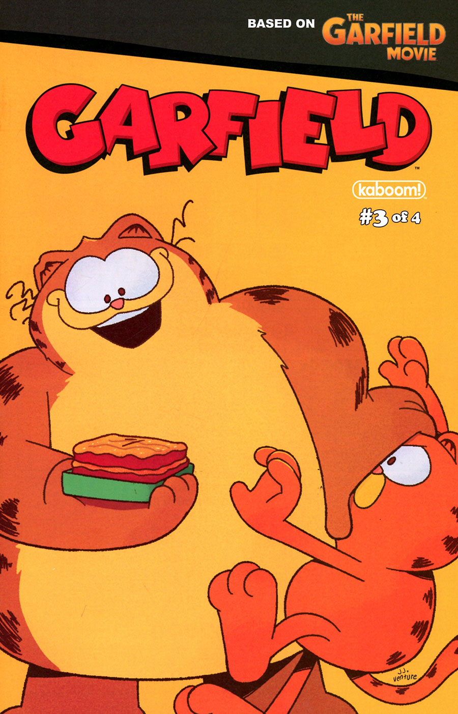 Garfield Vol 2 #3 Cover A Regular JJ Harrison & Venture Cover