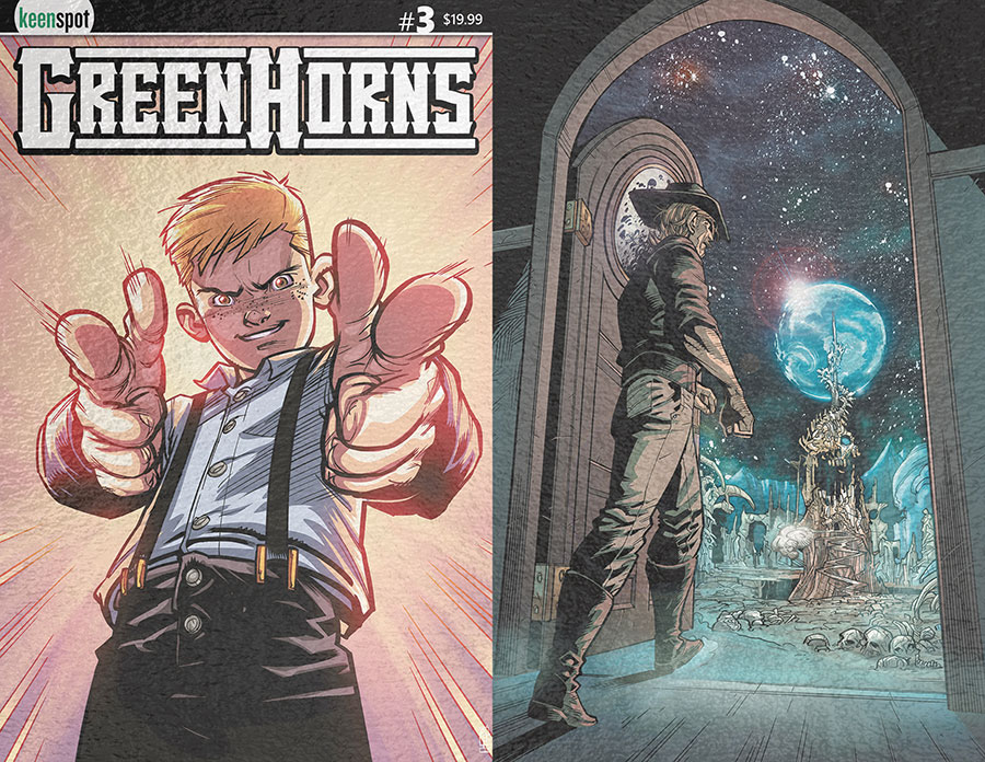 Greenhorns #3 Cover C Variant Holofoil Flip Cover - RESOLICITED