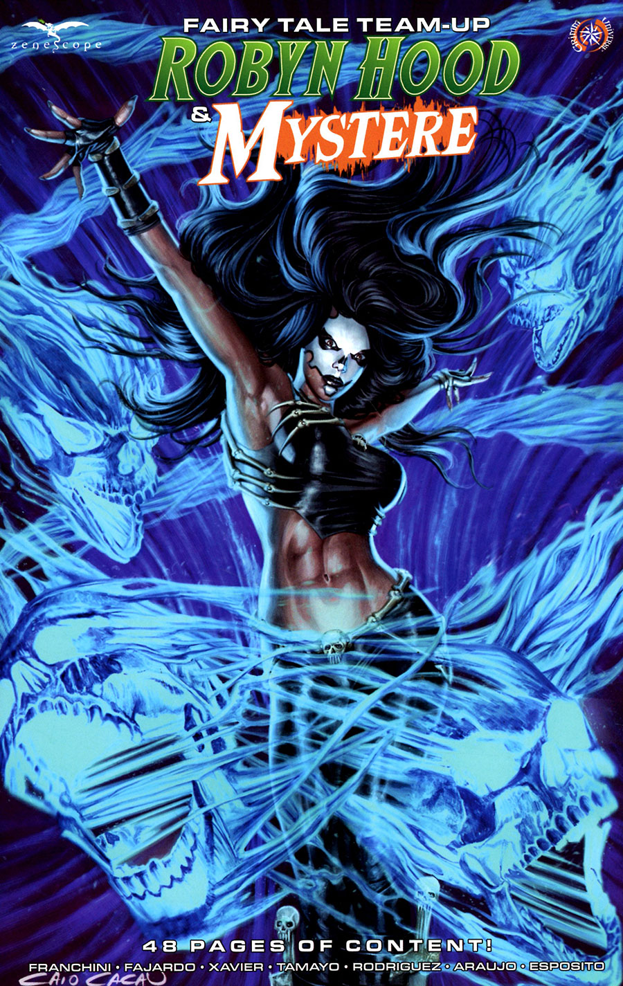 Grimm Fairy Tales Presents Fairy Tale Team-Up Robyn Hood & Mystere #1 (One Shot) Cover B Variant Caio Cacau Cover