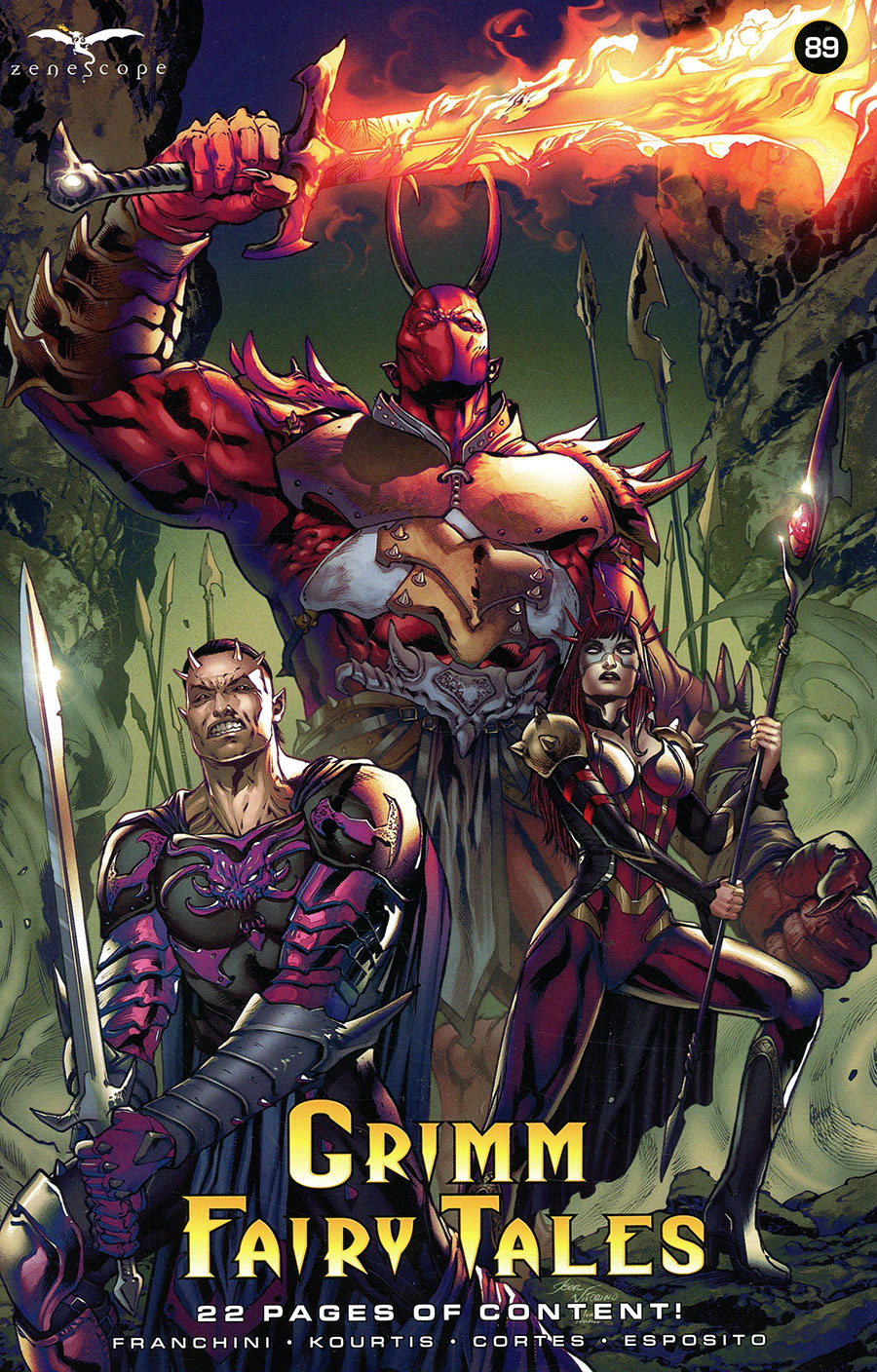 Grimm Fairy Tales Vol 2 #89 Cover B Variant Igor Vitorino Cover