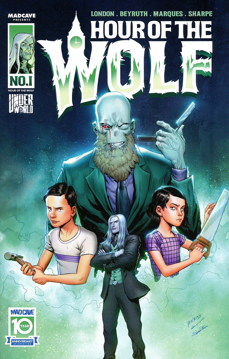 Hour Of The Wolf #1 Cover B Variant Raymund Bermudez & Sebastian Cheng Cover