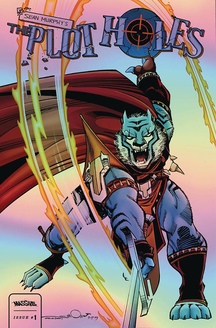 Plot Holes #1 Cover P Massive Exclusive Walter Simonson Foil Variant Cover