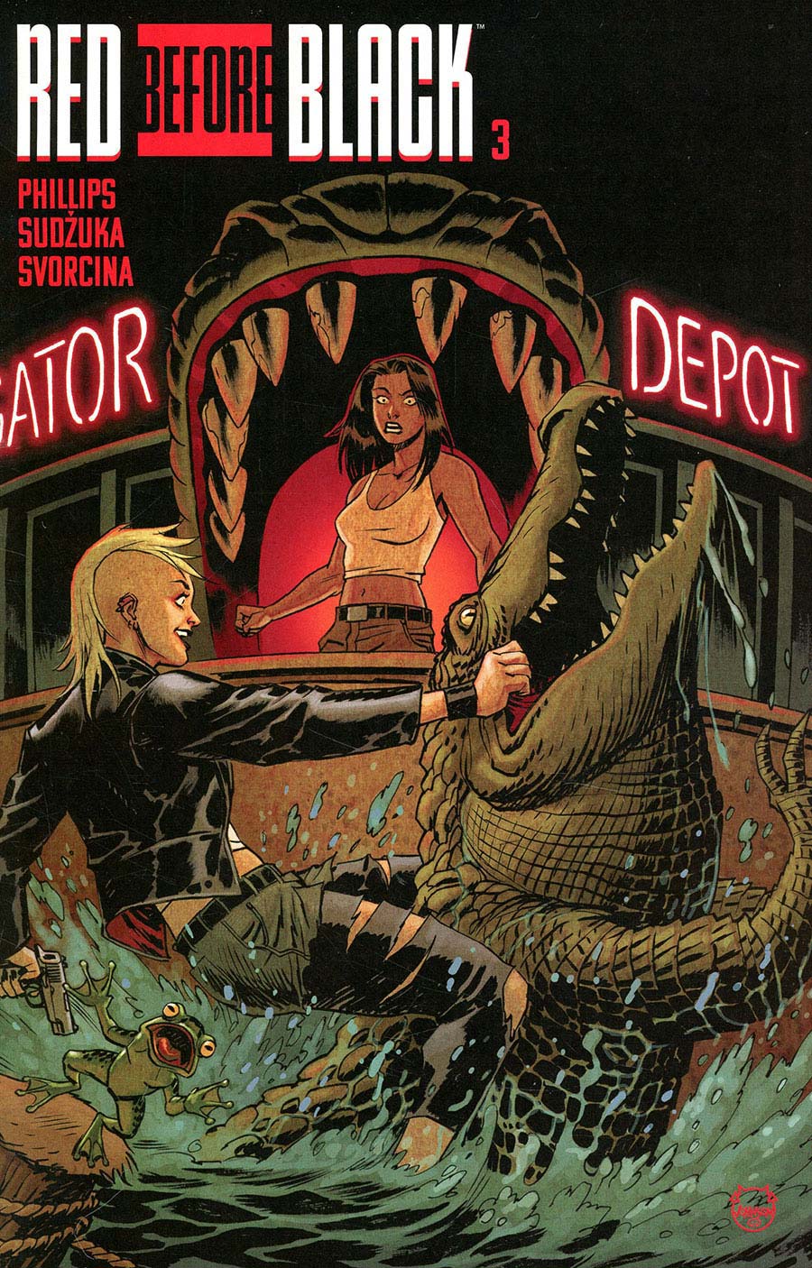 Red Before Black #3 Cover B Variant Dave Johnson Cover