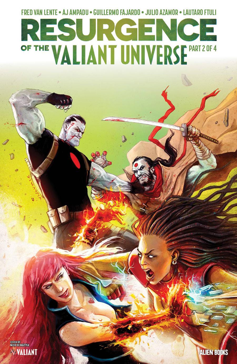 Resurgence Of The Valiant Universe #2 Cover A Regular Nico Di Mattia Cover