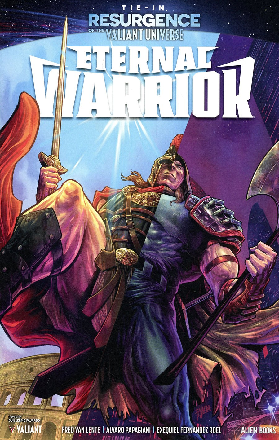 Resurgence Of The Valiant Universe Eternal Warrior #1 (One Shot) Cover A Regular Guillermo Fajardo Cover