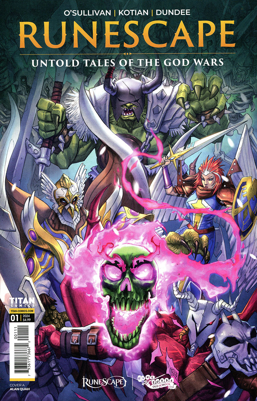 Runescape Untold Tales Of The God Wars #1 Cover A Regular Alan Quah Cover