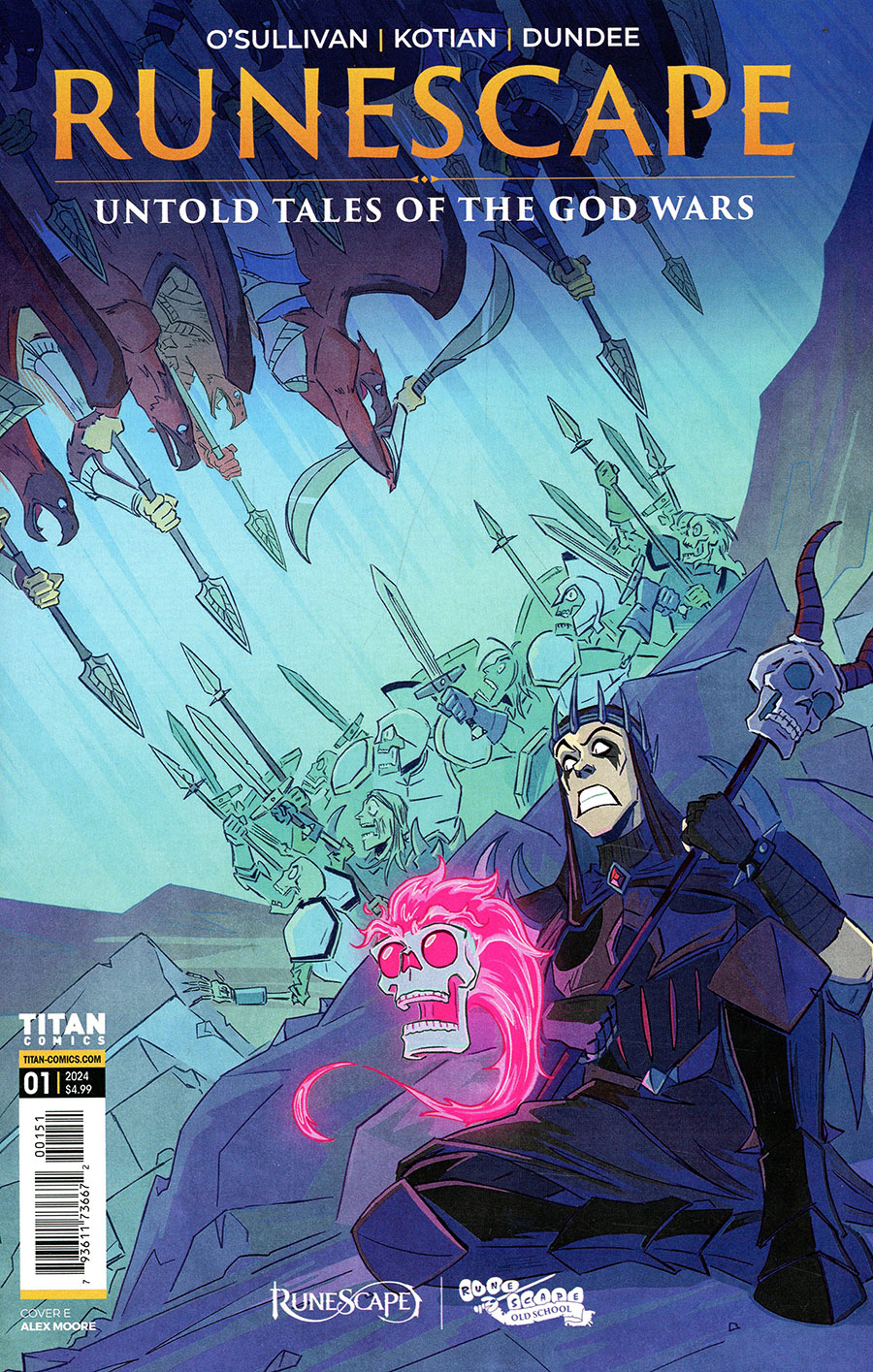 Runescape Untold Tales Of The God Wars #1 Cover E Variant Alex Moore Cover