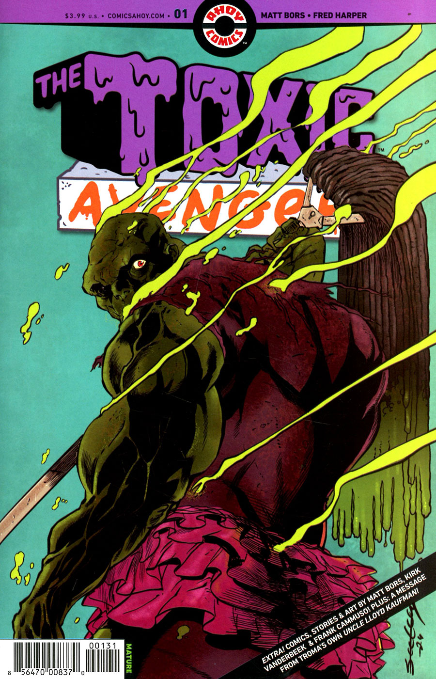 Toxic Avenger Vol 2 #1 Cover C Variant Tim Seeley Cover