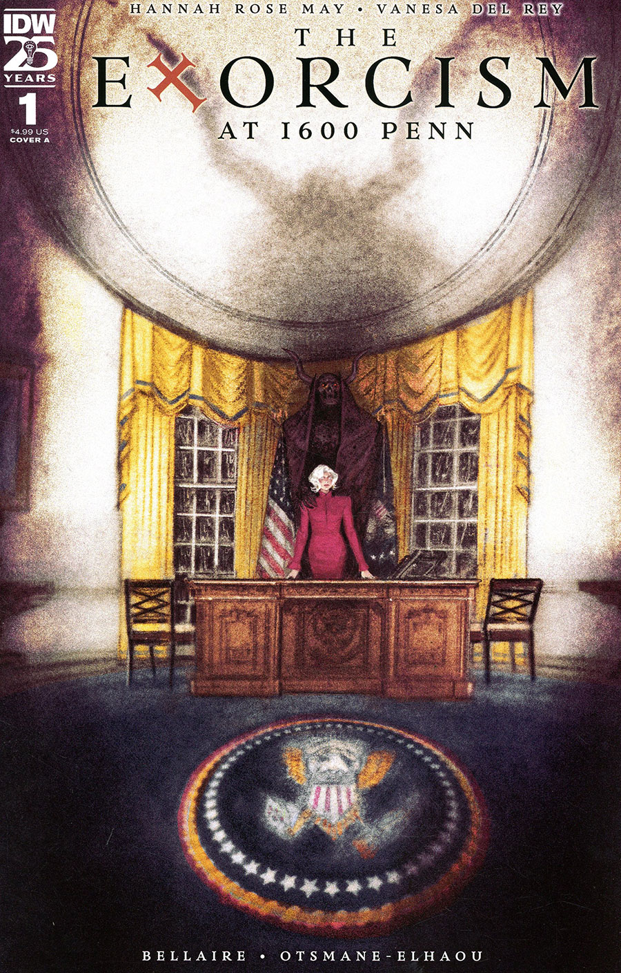 Exorcism At 1600 Penn #1 Cover A Regular Vanesa Del Rey Cover