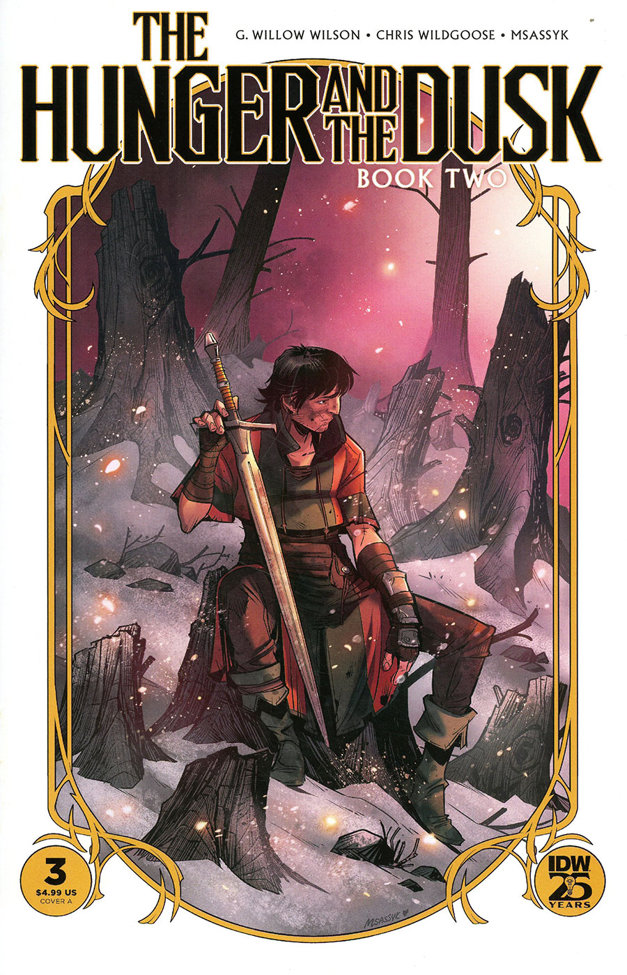 Hunger And The Dusk Book 2 #3 Cover A Regular Chris Wildgoose Cover
