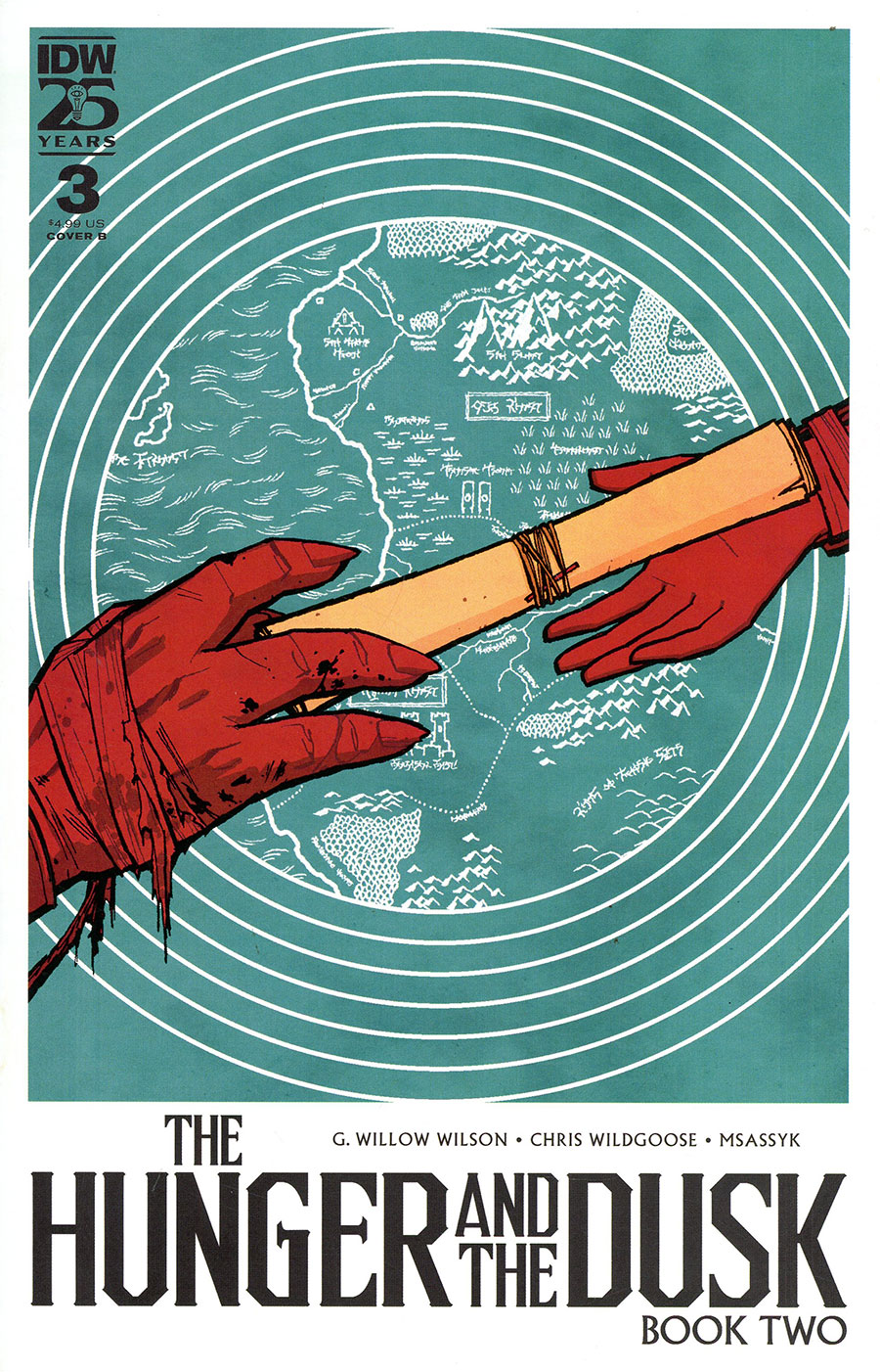 Hunger And The Dusk Book 2 #3 Cover B Variant Cliff Chiang Cover