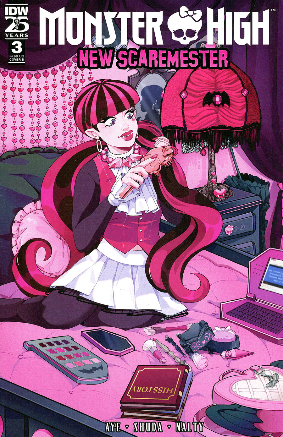 Monster High New Scaremester #3 Cover B Variant Luciannys Camacho Cover