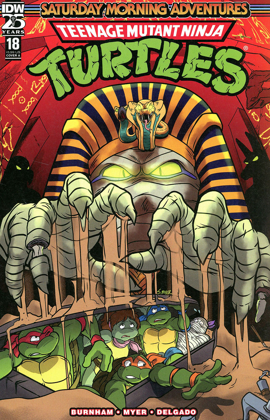 Teenage Mutant Ninja Turtles Saturday Morning Adventures Continued #18 Cover A Regular Sarah Myer Cover
