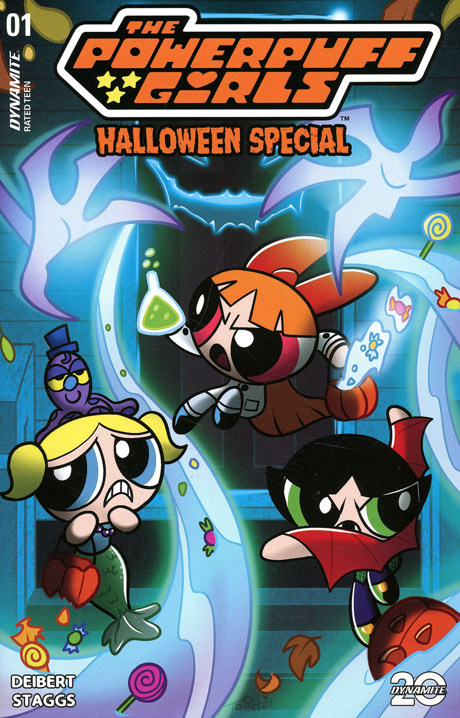 Powerpuff Girls Halloween Special #1 (One Shot) Cover B Variant Trish Forstner Cover