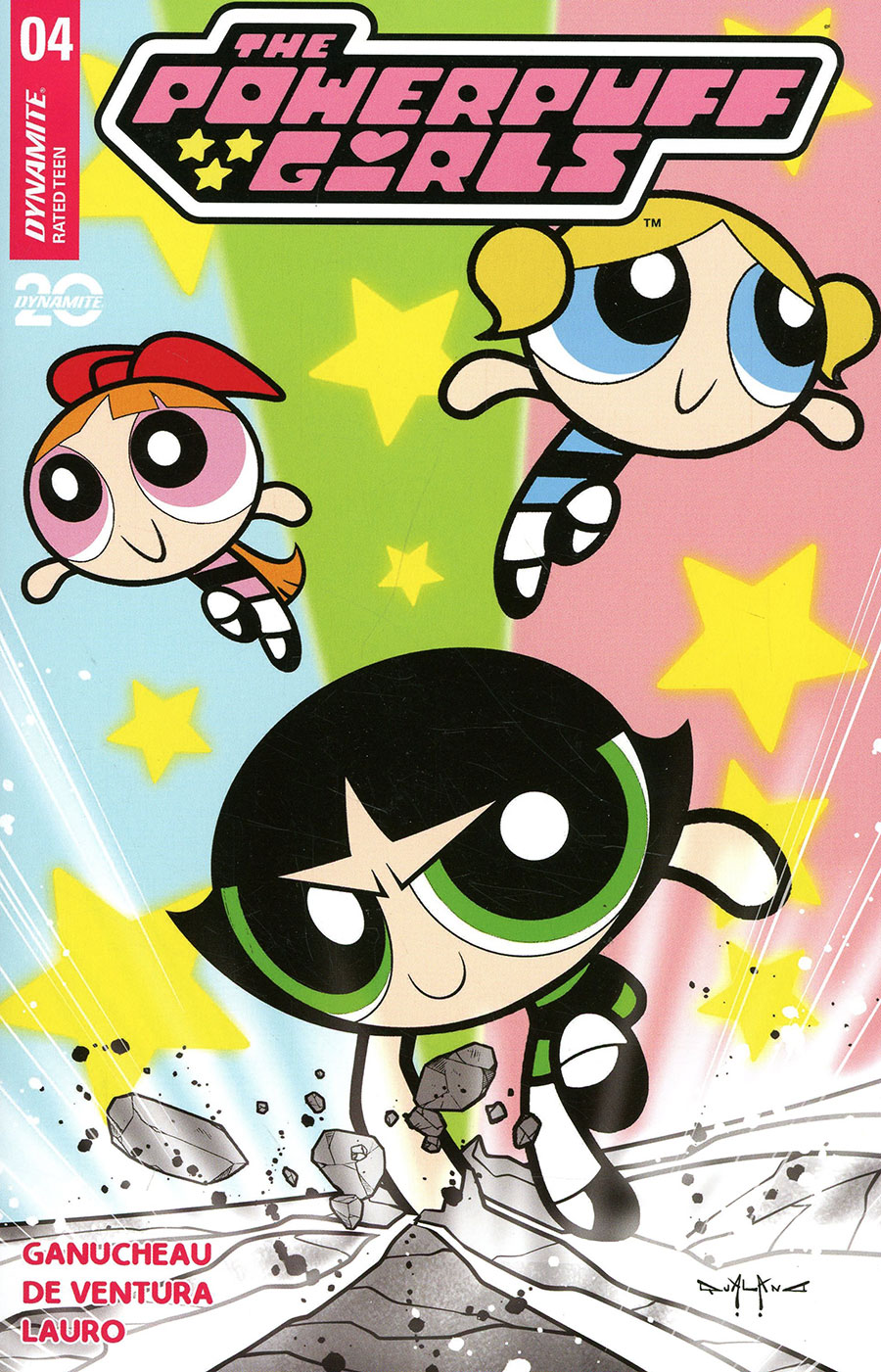 Powerpuff Girls Vol 4 #4 Cover D Variant Pasquale Qualano Cover