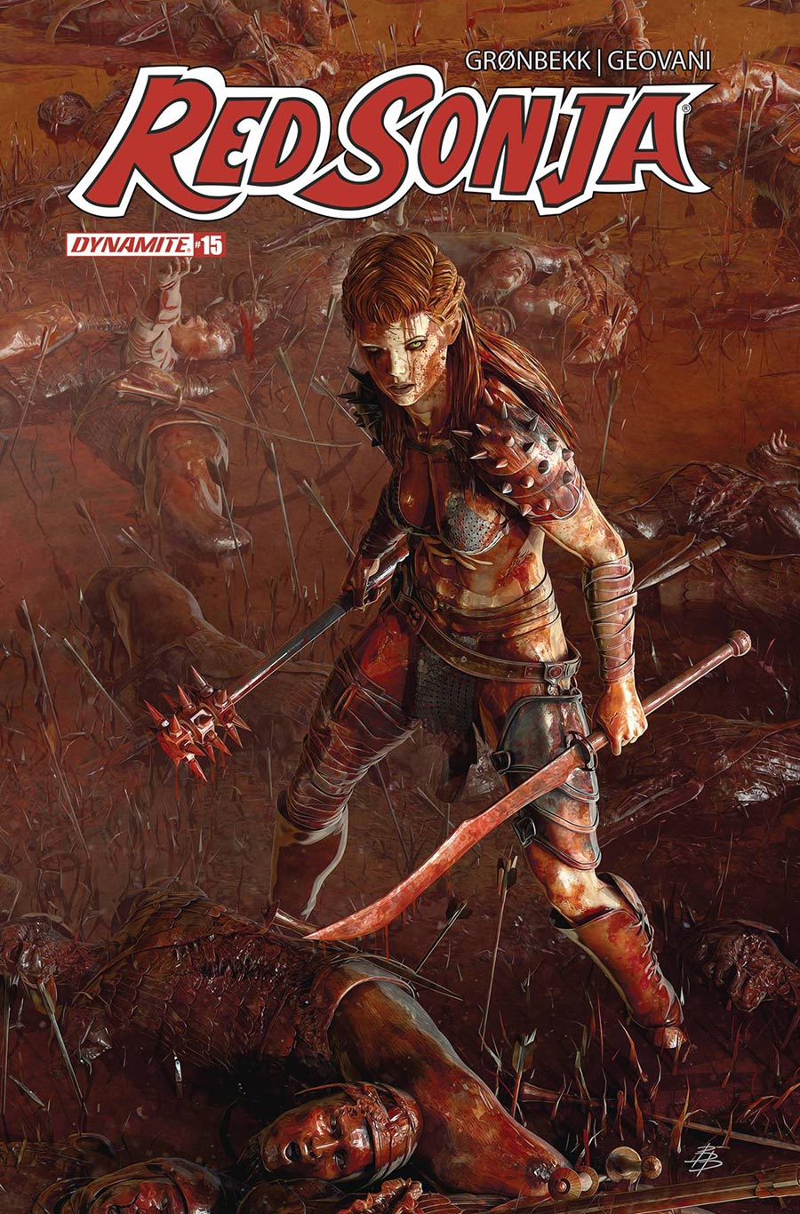 Red Sonja Vol 10 #15 Cover B Variant Bjorn Barends Cover