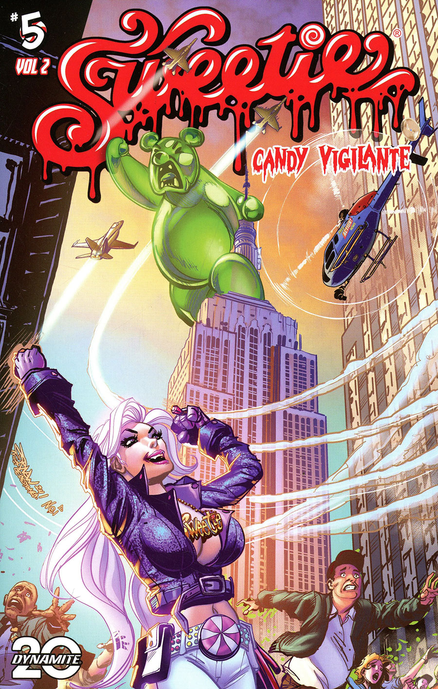 Sweetie Candy Vigilante Vol 2 #5 Cover B Variant Jeff Zornow Cover