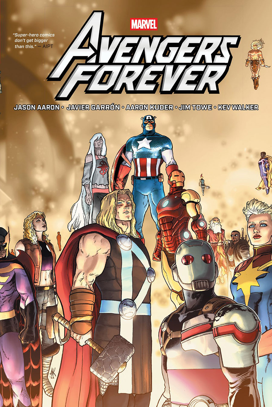 Avengers Forever By Jason Aaron Omnibus HC Book Market Aaron Kuder Cover