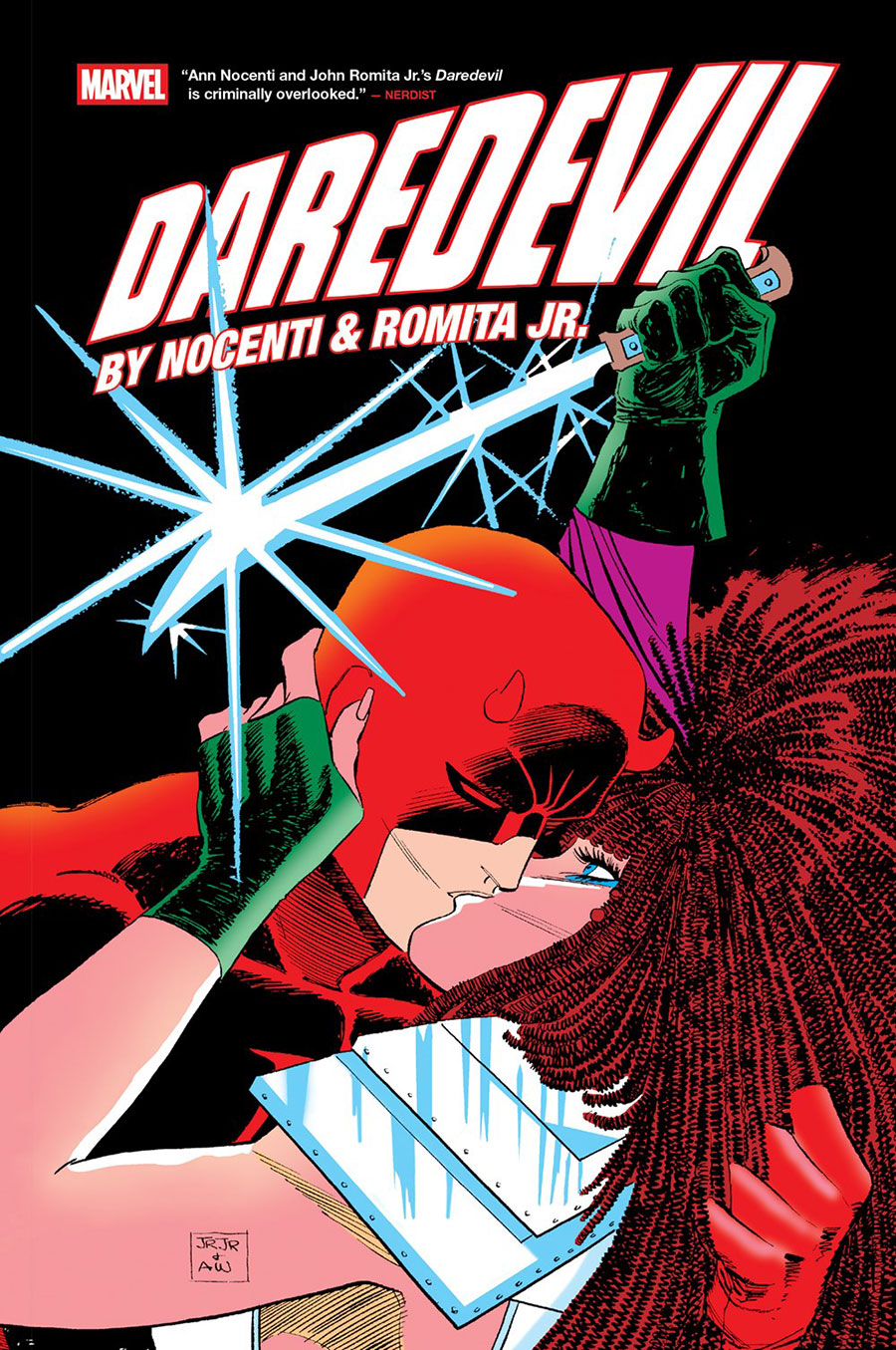 Daredevil By Ann Nocenti & John Romita Jr Omnibus Vol 1 HC Book Market John Romita Jr Cover
