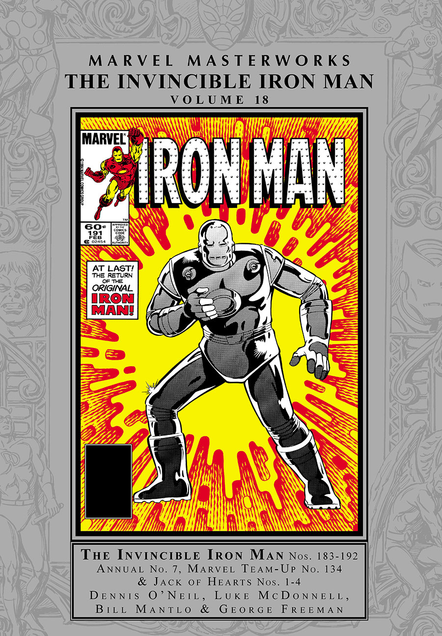 Marvel Masterworks Invincible Iron Man Vol 18 HC Regular Dust Jacket
