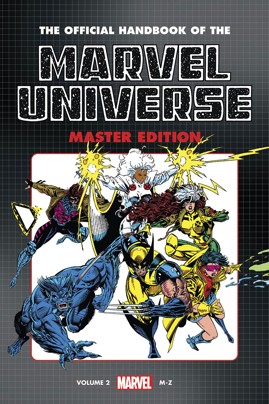 Official Handbook Of The Marvel Universe Master Edition Omnibus Vol 2 HC Direct Market X-Men Variant Cover