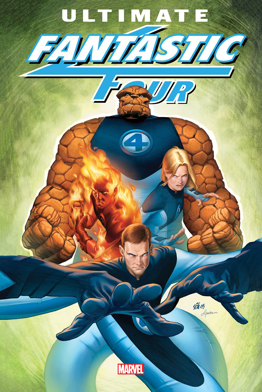 Ultimate Fantastic Four Omnibus Vol 1 HC Book Market Stuart Immonen Cover