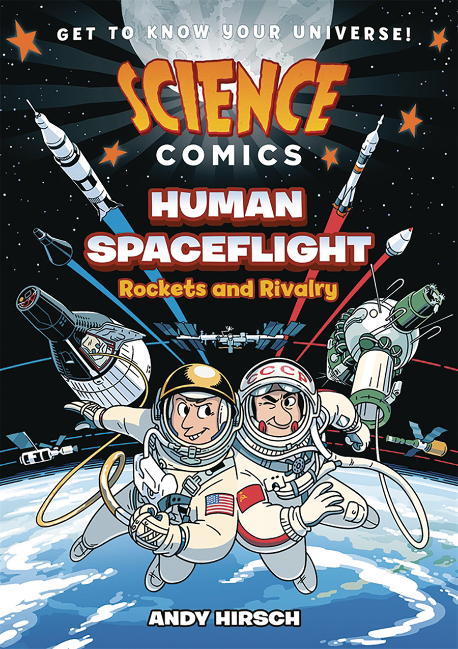 Science Comics Human Spaceflight Rockets And Rivalry TP