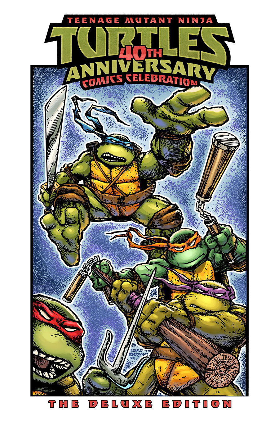 Teenage Mutant Ninja Turtles 40th Anniversary Comics Celebration Deluxe Edition HC